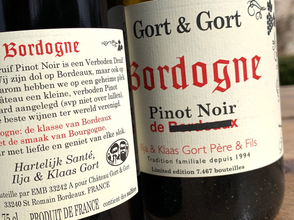 Bordogne Pinot Noir – Château Gort & Gort